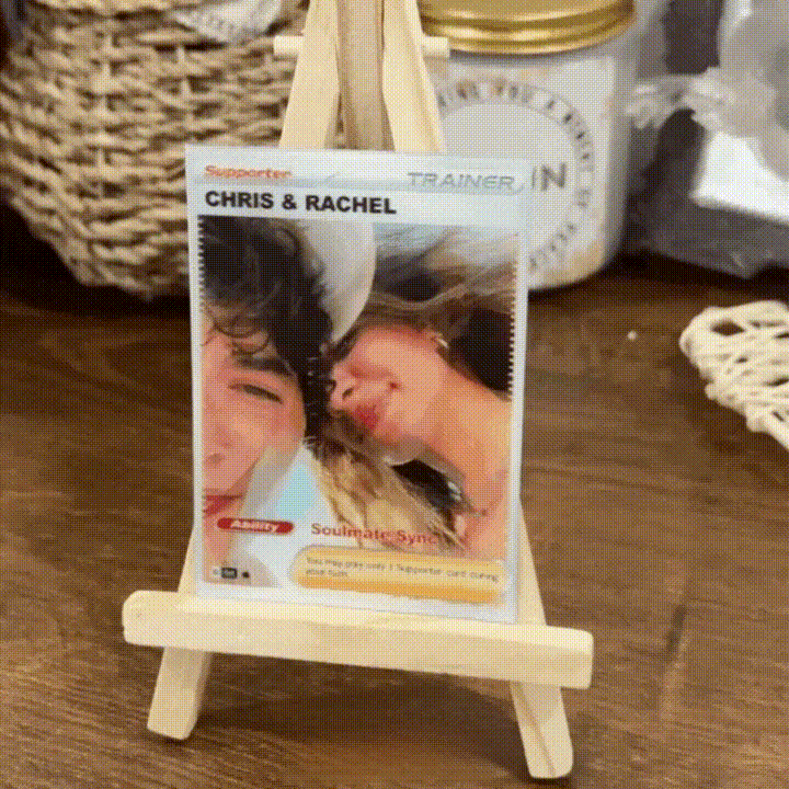 Tarjeta Lenticular Personalizada Con Foto De Pareja Estilo Anime
